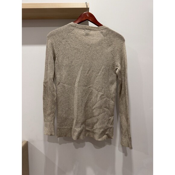 Patagonia Womens XS Recycled Cashmere Sweater Beige Baselayer Knit Crewneck - Picture 2 of 8